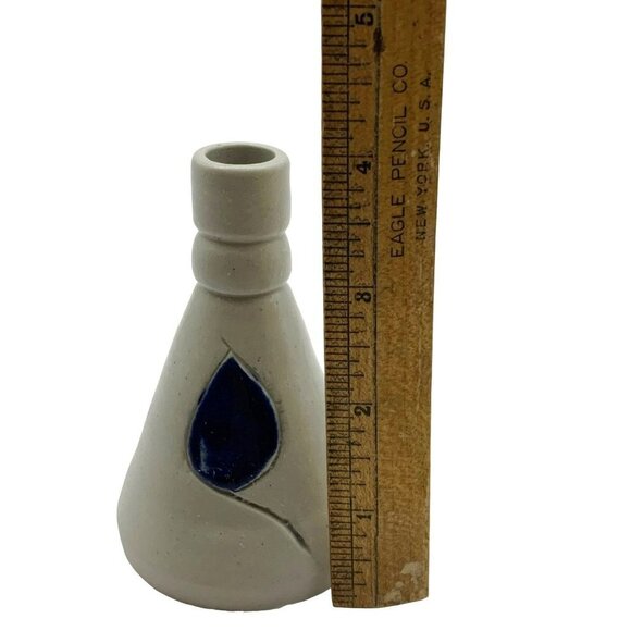 Vintage Williamsburg Pottery Salt Glaze Stoneware Inkwell - Picture 7 of 8